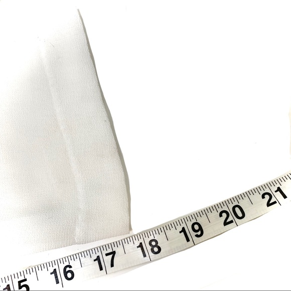 Tally Taylor Paris Rome semi sheer white open top - Picture 3 of 8